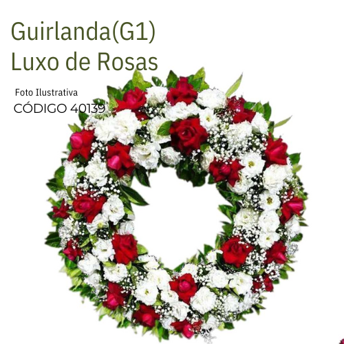 Guirlanda (G1)  Luxo de Rosas