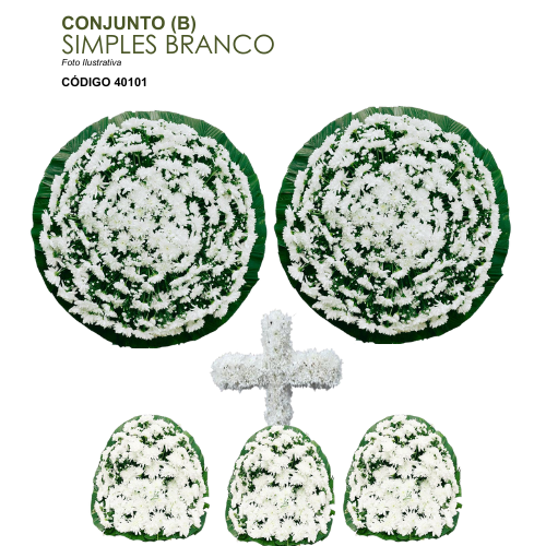CONJUNTO (B) SIMPLES BRANCO
